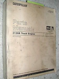 Cat Caterpillar 3126B Parts Manual Book Catalog Engine Diesel Truck 8YL1 Up
