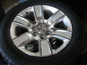 4 20" 2014 Silverado Tahoe Sierra Yukon Denali Wheels Goodyear Tires
