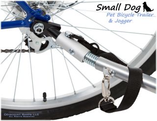 New Bicycle Small Pet Dog Travel Pull Behind Folding Jogging Trailer PT 10201