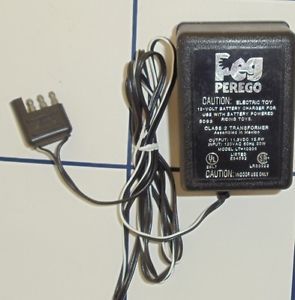 Peg Perego Lt 10306 AC Adapter Electric Toy Car Battery Charger 11 3V 13 5W
