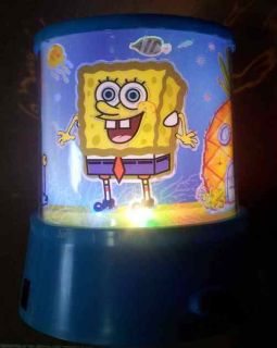 Spongebob Assorted Patterns Styles Night Light LED Projector Lamp Kids Prefer