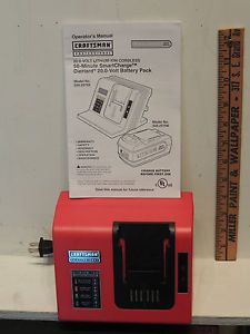 Craftsman 20 Volt Lithium ion Battery Charger Model 320 25709