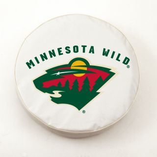 Minnesota Wild NHL White Vinyl Spare Tire Cover Select Exact Fit Size