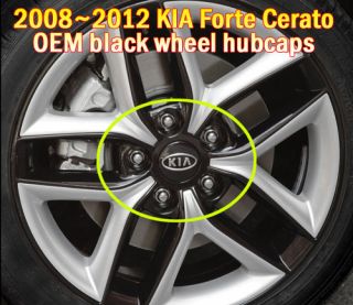 2008 2009 2010 2011 2012 Kia Forte Koup Cerato Koup Wheel Hub Caps Set of 4