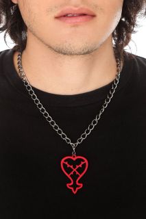 Disney Kingdom Hearts Heartless Charm Necklace