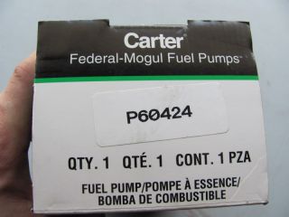 Carter P60424 Electric Fuel Pump Kit