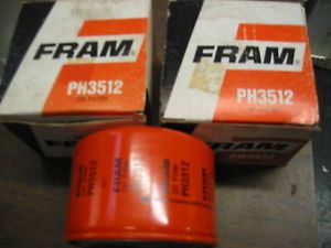 Renault Fram Oil Filter Lot of 2 PH3512 1968 1984
