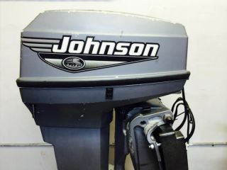 2000 Johnson 50 HP 2 Stroke Outboard Motor Boat Engine Water Ready 60 75 90 40