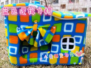 Various Style Soft Comfy Small Dog Pet Cat Indoor Slepping House Kennel Bed SML