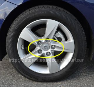 2011 2012 Hyundai Elantra 16" Wheel Center Hub Cap 4pc Set Genuine Parts