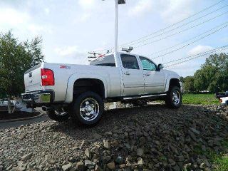 Chevrolet Diesel 4 Wheel Drive Leather Lifted 4x4 Crew Cab Chevy Rocky Ridge