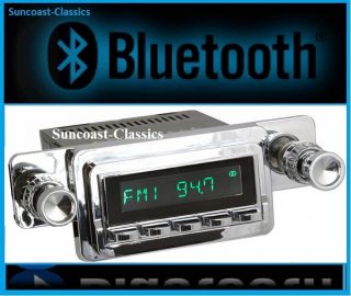 1964 66 Ford Falcon Ranchero Radio Am FM Stereo Aux USB Bluetooth Hands Free