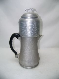 Guardian Service Aluminum Coffee Pot with Metal Lid