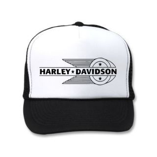 Harley Davidson Emblem Hat Knucklehead Panhead Custom Chopper Tank Engine Frame