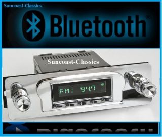 1960 63 Ford Falcon Ranchero Radio Am FM Stereo Aux USB Bluetooth Hands Free