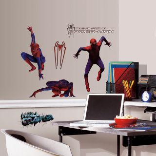 Spiderman Wall Decor Peel Stick Decals Border Wall Size Mural