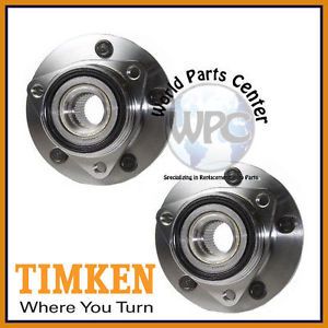 TIMKEN 2 Front Wheel Bearing Hub Assembly Fits Dodge RAM Rear Wheel ABS 4x4