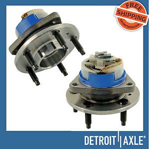 2 New Front Left Right Chevy GM Complete Wheel Hub Bearing Assembly ABS 5LUG