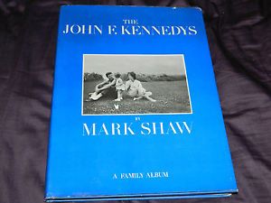 Vintage 1964 The John F Kennedys Family Album Mark Shaw HC Book w Dustjacket