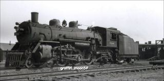 Wabash Railroad Engine 694 Steam Locomotive at Chicago Illinois in August 1948