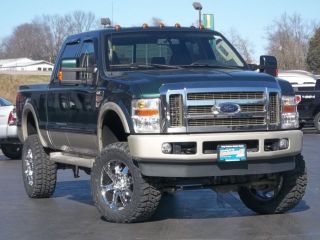 2010 Ford F250 King Ranch Powerstroke Diesel Lifted 6 4 Crew Cab 4x4 4WD