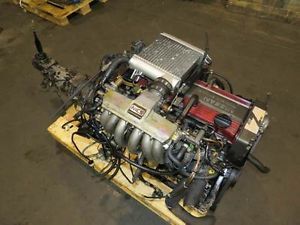 87 89 JDM Nissan RB20DET Z31 Engine M T Greddy Top Mount Intercooler Mine's ECU