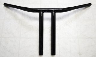 1 25" 12" Straight Riser T Bars Club Style Harley Softail Sportster Dyna FXD XL