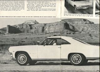 1965 Chevrolet Impala SS V8 4 PG Article Chevy