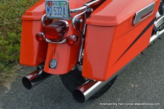 2008 Harley Davidson Road Glide " Mirage Orange" Paint Custom Wheels