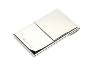 Excuve TGX1S Personalized Semi Open Type Business Card Holder Free Engraving