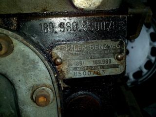 1957 62 Mercedes 300D Adenauer Rebuilt Engine Guaranteed Call 201 709 9507