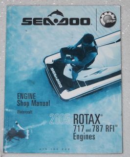 2005 Sea Doo Rotax 717 787 RFI Watercraft Engine Shop Manual Dealer Service