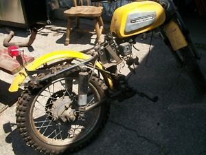 Vintage 1967 Harley Davidson AMF Dirt Bike Motorcycle Enduro Parts Bike
