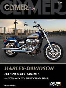 Clymer Shop Repair Manual Harley Davidson FXDC Dyna Super Glide Custom 2006 2011