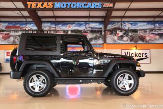 2010 Jeep Wrangler Rubicon 6 Speed Manual Removable Hard Top New Tires