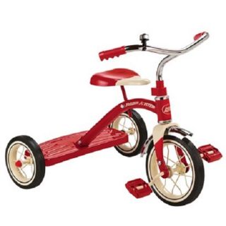Radio Flyer 34B Classic Red 10" Kids Tricycle Trike New