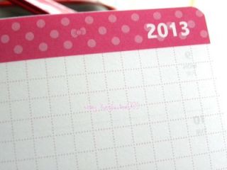 2014 Hello Kitty Schedule Organizer Weekly Monthly Planner Journal Diary Book
