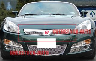Stainless Chrome Wire Mesh Grille Upper 2007 2009 Saturn Sky Redline