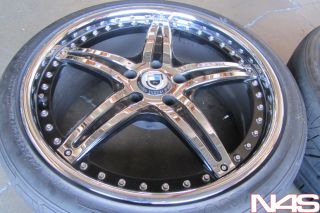 20" asanti AF144 Lexus gs350 460 GS Chrome Wheels Rims Nitto Invo Tires