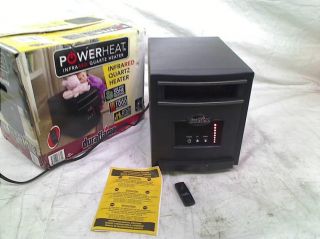 DURAFLAME 1500 Watt Infrared Quartz Electric Portable Heater