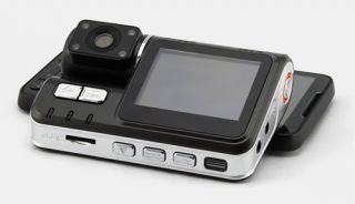 2 0" LCD Dual Lens Car Vehicle HD DVR Camera Video Recorder Camcorder G Sensor