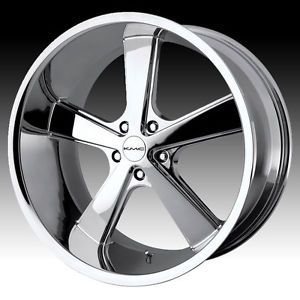 20 KMC Nova Rims Wheels Chrome 20x10 18 5x114 3