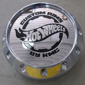 Hot Wheels 905K131 Custom Rims Chrome Snap on Wheel Center Hub Cap by KMC