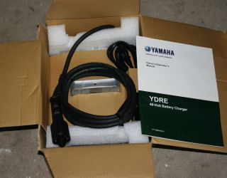 New Yamaha Golf Car Cart 48 Volt Charger D C Plug Assembly for YDR The Drive