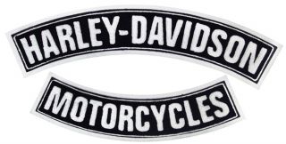 Harley Davidson Rocker Patches