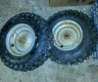 2 Craftsman MTD Snow Blower 4 10 x 6 Tires and Rims