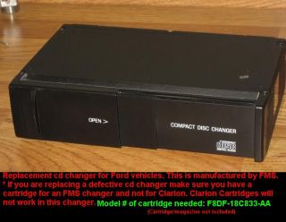 1995 03 Ford Lincoln Town Car 6 Disc CD Changer
