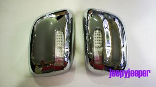 Immo Chrome Mirror Cover LED Nissan Frontier Navara D40 Pathfinder 2005 2012