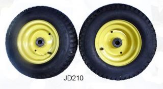 John Deere 210 Riding Mower Front Wheels and Tires Rims