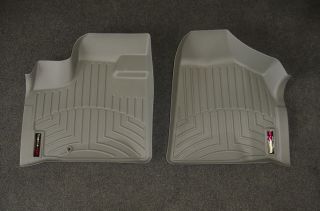 WeatherTech Digital Fit Gray Front Floor Mats 08 12 Chrysler Town and Country